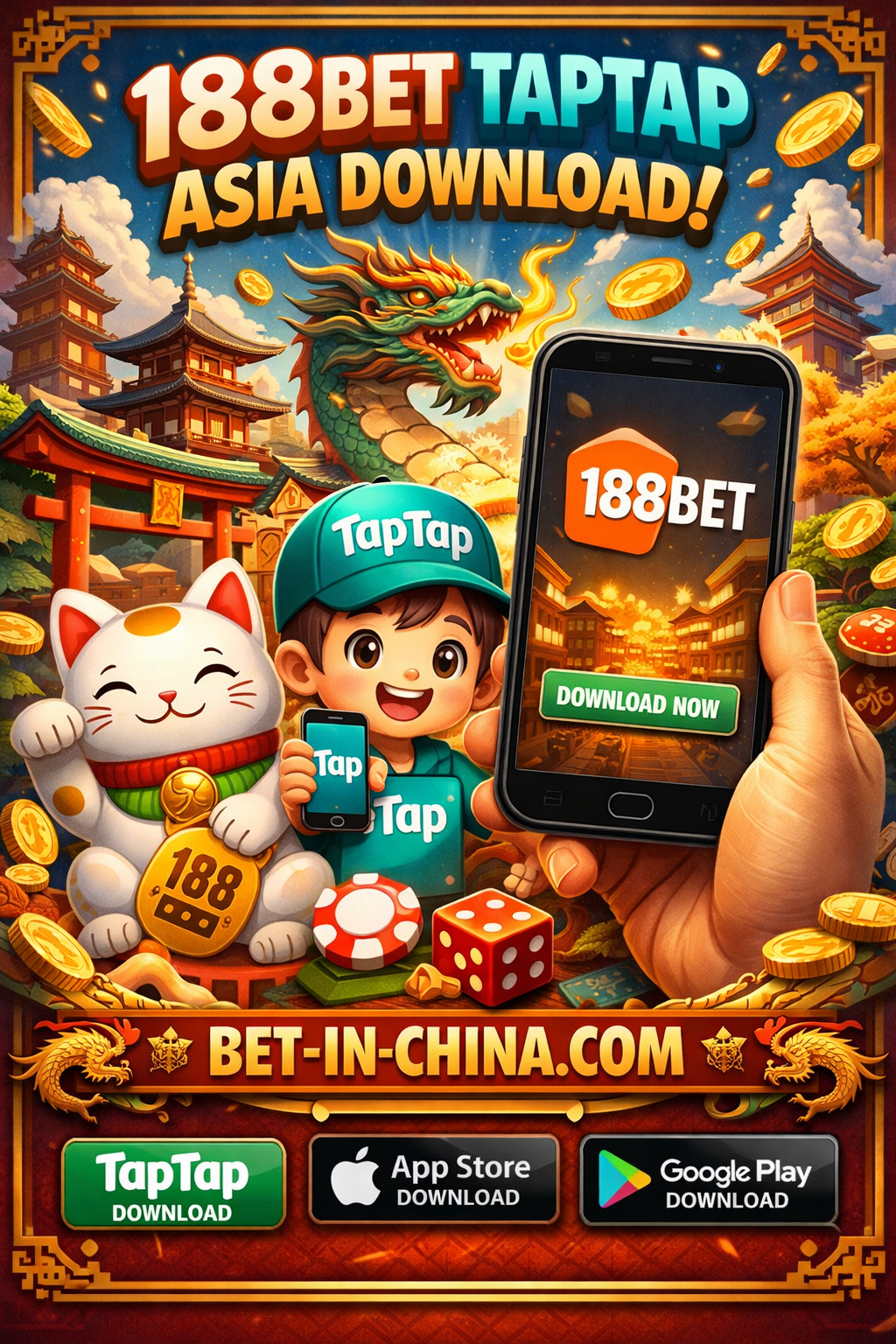 188BET TapTap Asia Download (2026) 📲 | English + 中文 Mobile Guide