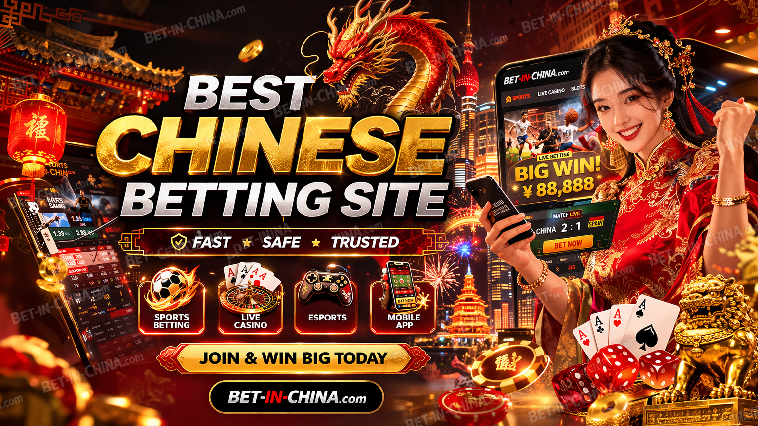 Best Chinese Betting Site 2026 🇨🇳 | TapTap Bet, 1xBet China & Safe Betting Guide
