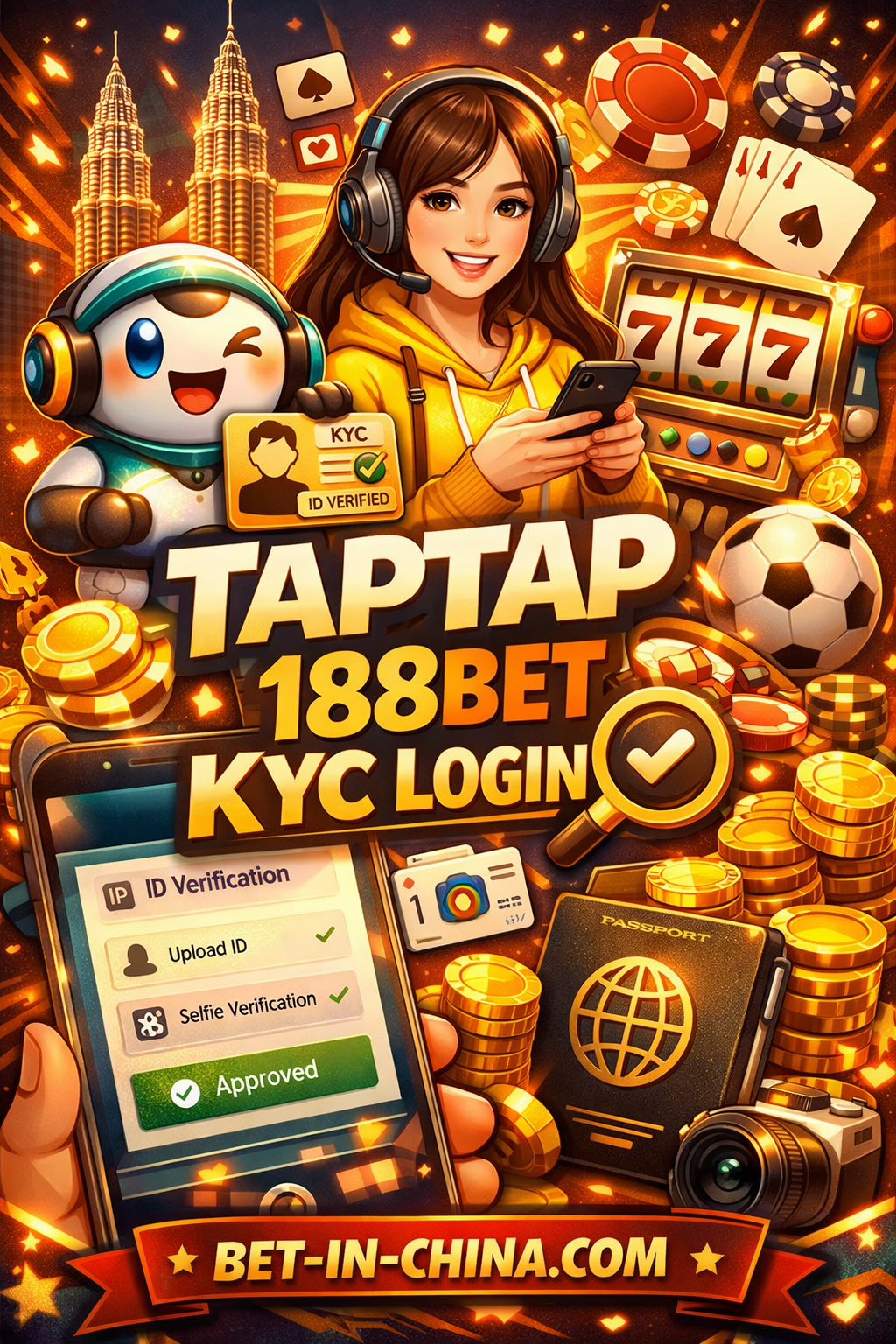 TapTap 188BET KYC Login 2026 🔐 | Safe Login Guide, Verification Tips & 中文说明