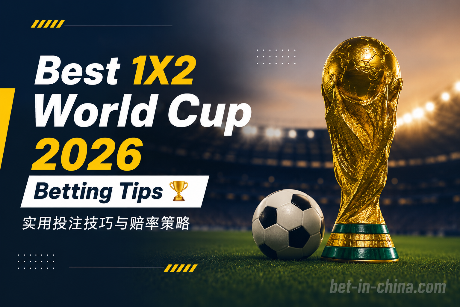 Best 1X2 World Cup 2026 Betting Tips 实用投注技巧